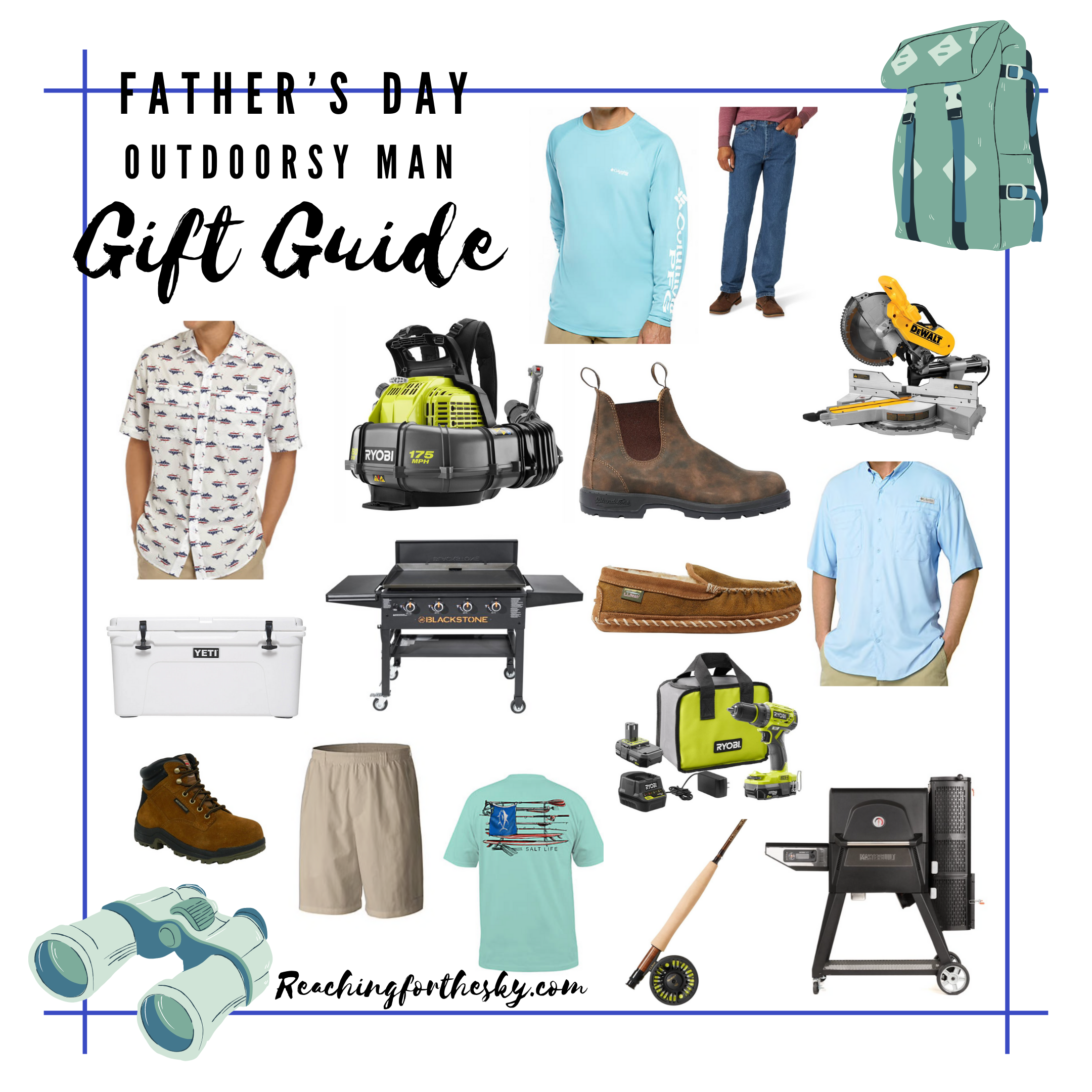 Outdoorsy Man Father’s Day Gift Guide